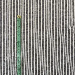 Len z bawełną Lira big stripe black