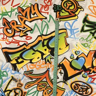Tkanina dekoracyjna premium Graffiti street art