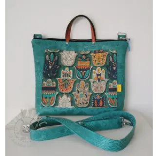 Sztuczna skóra COBRA turquoise