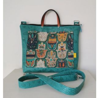 Umelá koža COBRA turquoise
