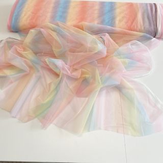 Tiul na TUTU ROYAL Rainbow multicolor
