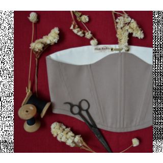 Tkanina płótno CANVAS beige