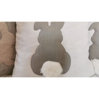 Len enzymatycznie prany light grey