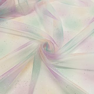 Tiul na TUTU Rainbow glitter design I