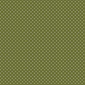 Bavlnená látka Petit dots green