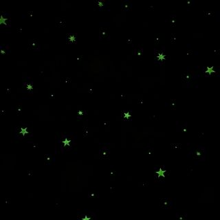 Tkanina dekoracyjna premium GLOW IN THE DARK Starry night