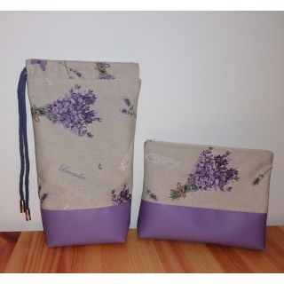 Tkanina dekoracyjna Linenlook Lavender