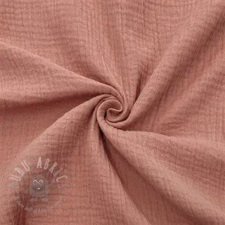 Muślin double gauze blush