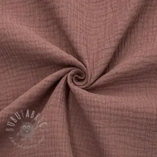 Muślin double gauze old blush