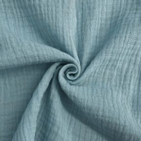 Dvojitá gázovina/mušelín teal