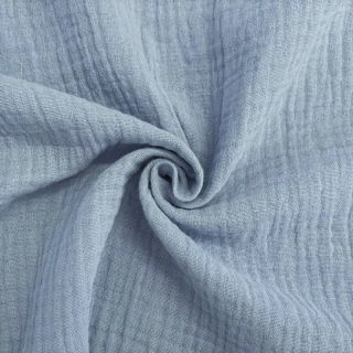 Podwójna gaza/muslin blue