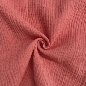 Podwójna gaza/muslin coral