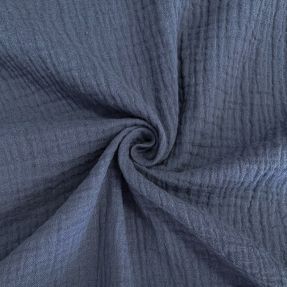 Podwójna gaza/muslin jeans blue ORGANIC