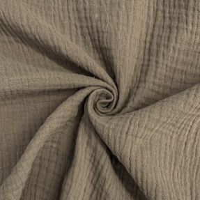 Muślin double gauze sand ORGANIC