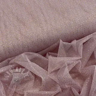 Tiul na TUTU ROYAL SPARKLE old blush gold