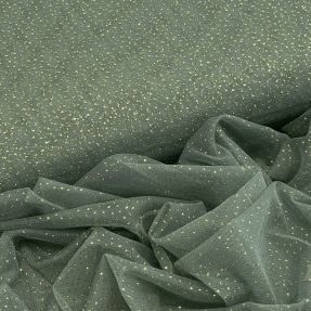 Tiul na TUTU ROYAL SPARKLE old green gold