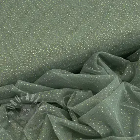 Tiul na TUTU ROYAL SPARKLE old green gold