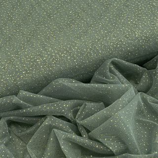Tiul na TUTU ROYAL SPARKLE old green gold