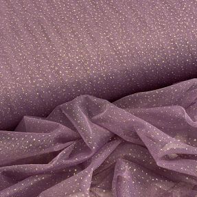 Tiul na TUTU ROYAL SPARKLE dark lilac gold