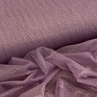 Tiul na TUTU ROYAL SPARKLE dark lilac gold