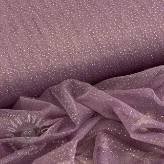 Tiul na TUTU ROYAL SPARKLE dark lilac gold