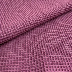 Wafel bawełniany mauve