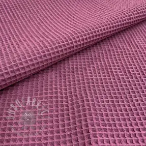 Wafel bawełniany mauve