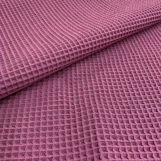 Bawełna wafl mauve
