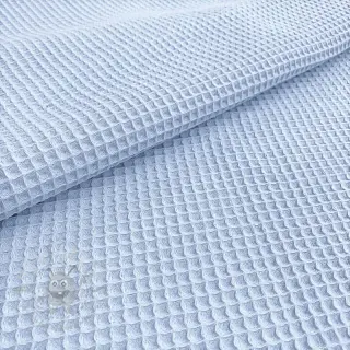 Wafel bawełniany light blue