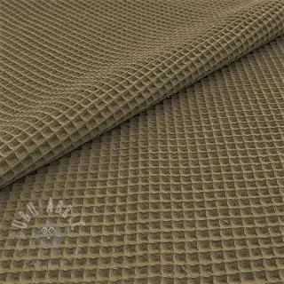 Wafel bawełniany moss green