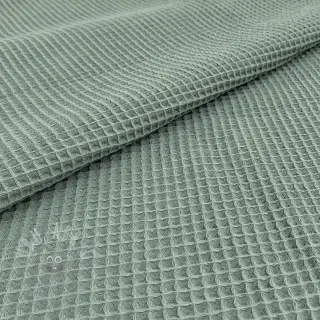 Wafel bawełniany dark green