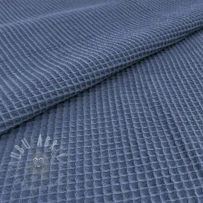 Wafel bawełniany jeans