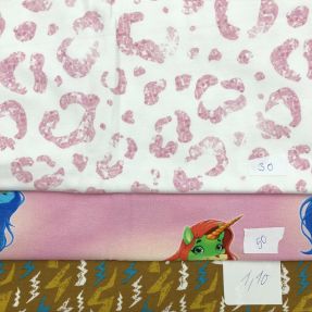 Pakiet tkanin jersey cyfrowy nadruk 514