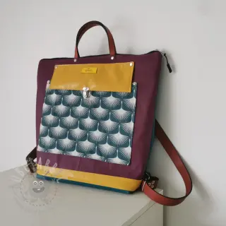 Sztuczna skóra  KARIA amethyste