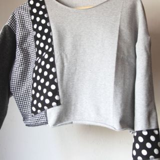 Dresówka drapana JOGGING light grey