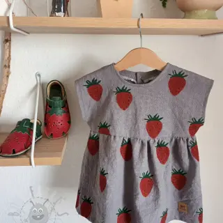 Len enzymatycznie prany grey