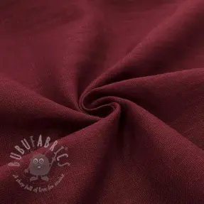 Len enzymatycznie prany bordeaux