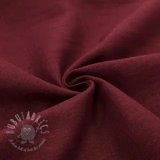 Len enzymatycznie prany bordeaux