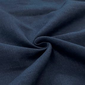 Ľan predpraný indigo