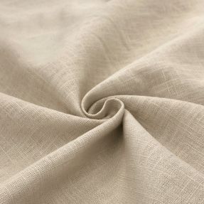 Ľan predpraný beige