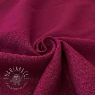 Len enzymatycznie prany cerise