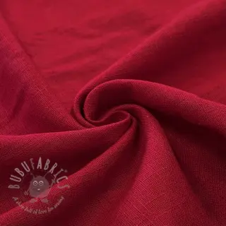 Len enzymatycznie prany dark red