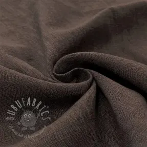 Len enzymatycznie prany dark brown
