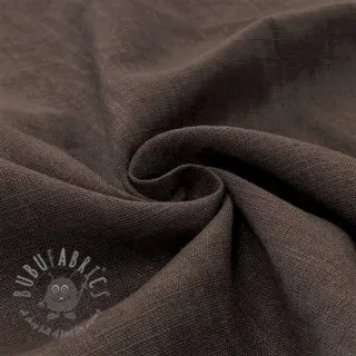 Len enzymatycznie prany dark brown