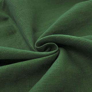 Ľan predpraný dark green