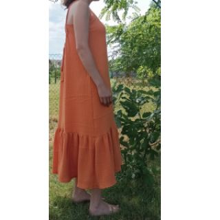 Podwójna gaza/muslin brique