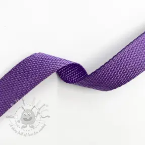 Taśma parciana 2,5 cm purple