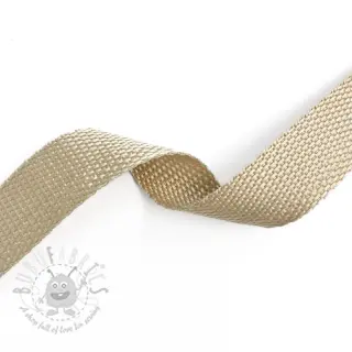 Taśma parciana 2,5 cm sand