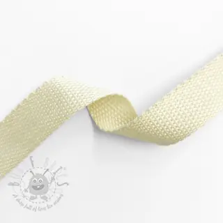 Taśma parciana 2,5 cm ecru