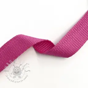 Taśma parciana 2,5 cm fuchsia